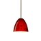 Besa Lighting Vila Stem Pendant, Magma, Satin Nickel Finish, 1x9W LED 1TT-4470MA-LED-SN - alternate 1